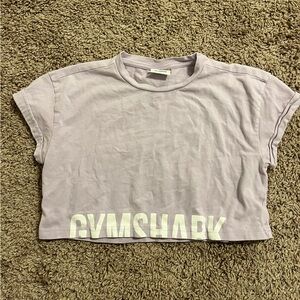 Gym Shark, XS Lavender Crop